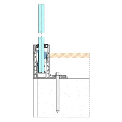 Achetez Votre Garde-Corps Verre - pose déporté – SV1403 - Qualité Pro & Prix Direct