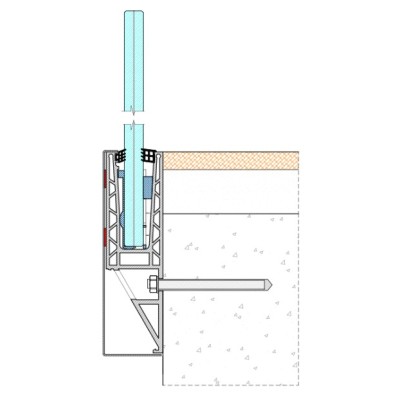 Achetez Votre Garde-Corps Verre - pose latéral déporté – SV1404 - Qualité Pro & Prix Direct