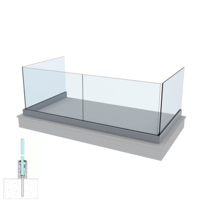 Achetez Votre Garde-Corps Verre à Plat – SV1401 - Qualité Pro & Prix Direct
